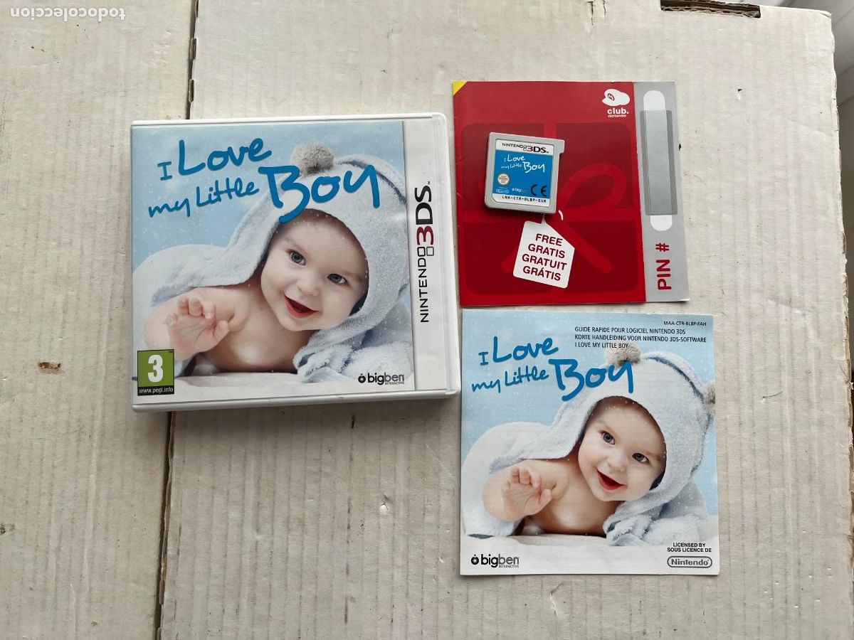 Videojogos e Consolas: I LOVE MY LITTLE BOY - NINTENDO 3DS N3DS KREATEN