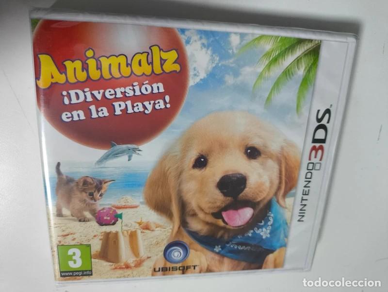 Videojuegos y consolas: Juego animalz diversi&oacute;n en la playa Nintendo 3ds pal precintado