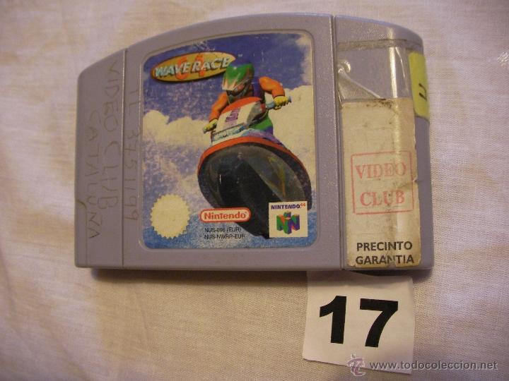 Videojuegos y consolas: JUEGO NINTENDO 64 WAVE RACE - Foto 1