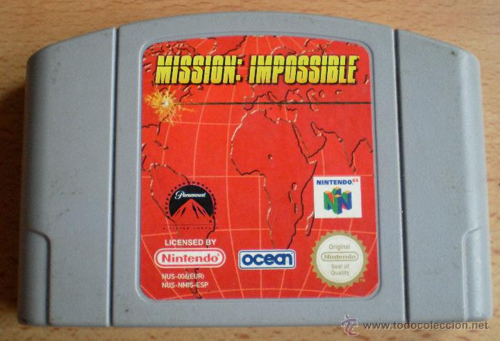 Videojuegos y consolas: Juego MISSION IMPOSSIBLE Nintendo 64 - Foto 1