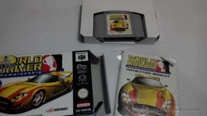 Videojuegos y consolas: juego para la nintendo 64 world driver - Foto 2