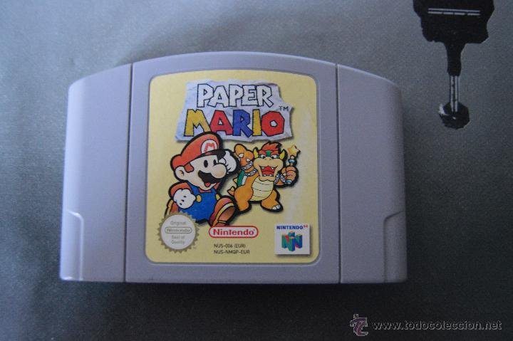 Juego De Nintendo 64 Paper Mario Rpg Pal Espana Sold Through Direct Sale