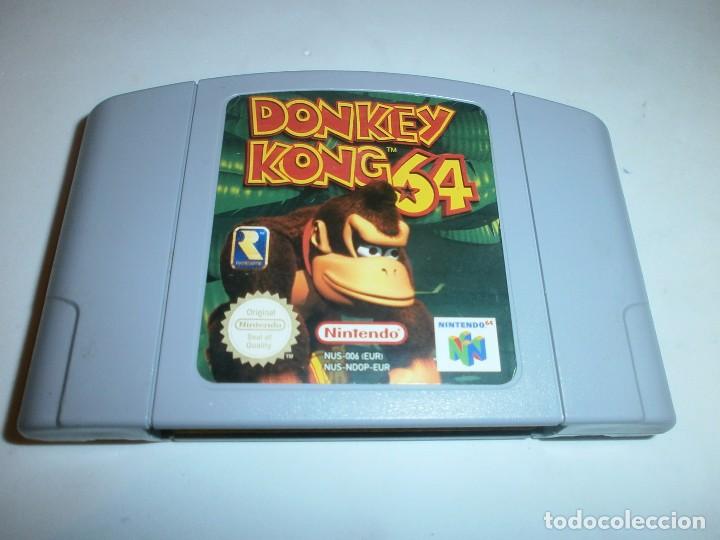 Videogiochi e Consoli: DONKEY KONG 64 NINTENDO 64 PAL ESPA&Ntilde;A SOLO CARTUCHO