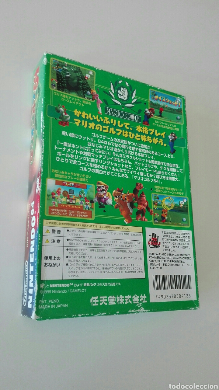 Videojuegos y consolas: Mario golf 64 - Foto 2