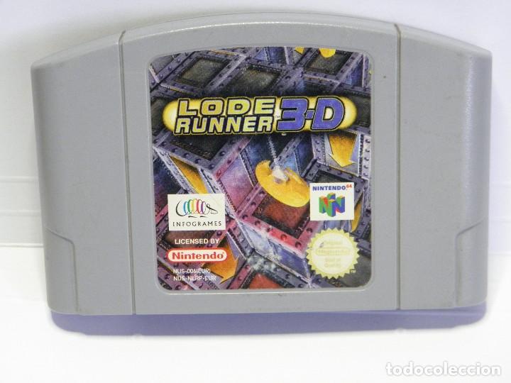Videojuegos y consolas: JUEGO LODE RUNNER 3D - NINTENDO 64 - N64 - Foto 1