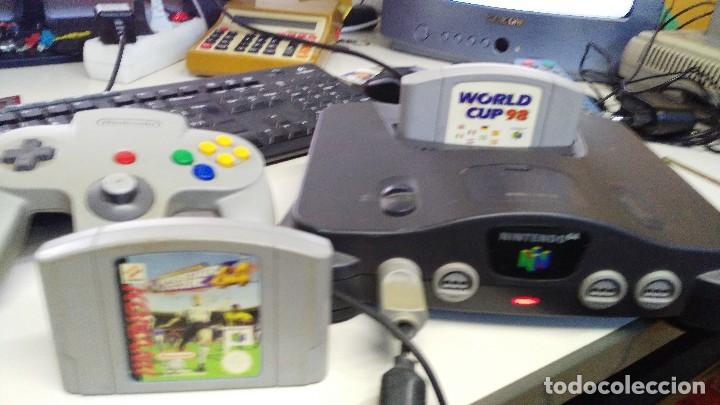 Videojuegos y consolas: nintendo 64 funcionando con 2 juegos - Foto 2