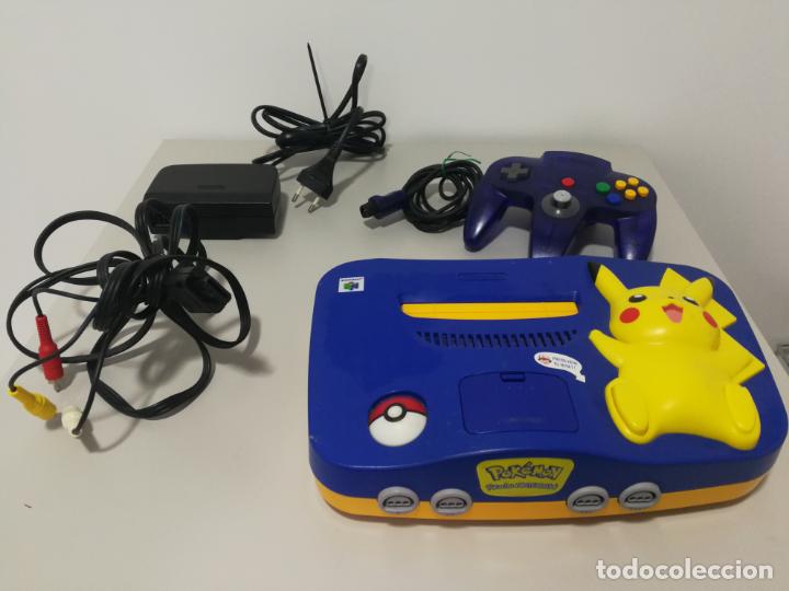 Consola nintendo 64 n64 edición pokémon pikachu Vendido