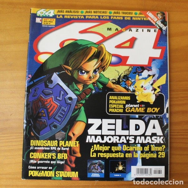 64 Magazine 32 Nintendo Zelda Majoras Mask Di Sold At Auction