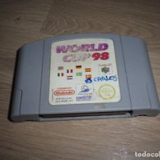 Videojuegos y Consolas: N64 NINTENDO 64 JUEGO WORLD CUP 98 PAL. Lote 193438687
