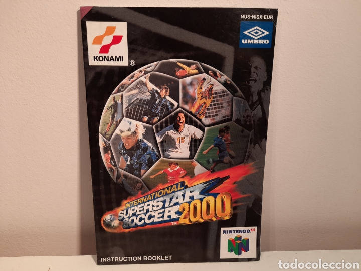 Manual International Superstar Soccer 00 Nint Vendu En Vente Directe