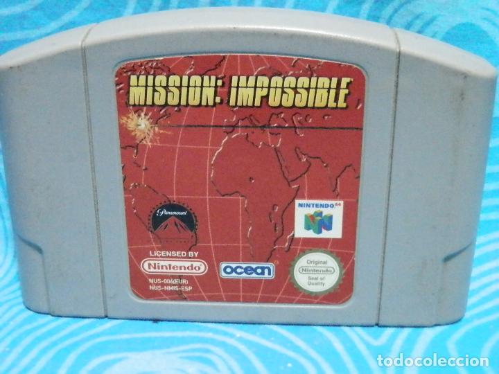 Videojuegos y consolas: JUEGO DE NINTENDO 64 MISSION IMPOSSIBLE - Foto 4