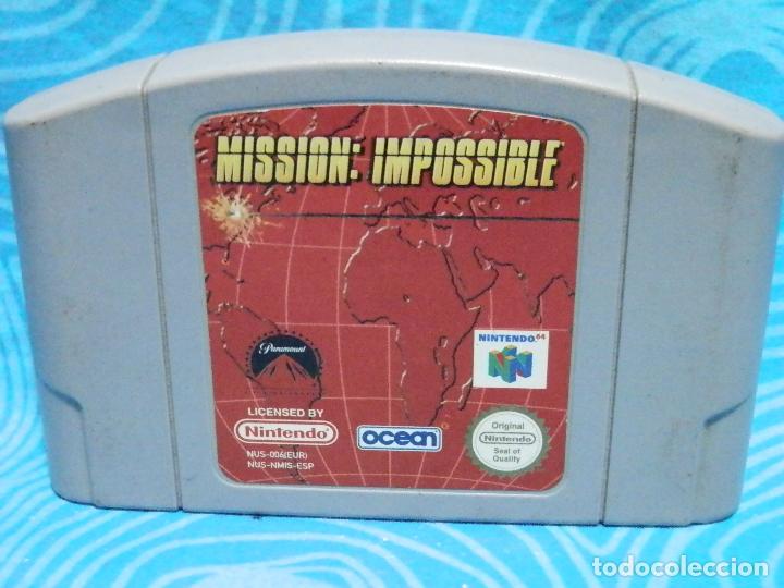 Videojuegos y consolas: JUEGO DE NINTENDO 64 MISSION IMPOSSIBLE - Foto 1