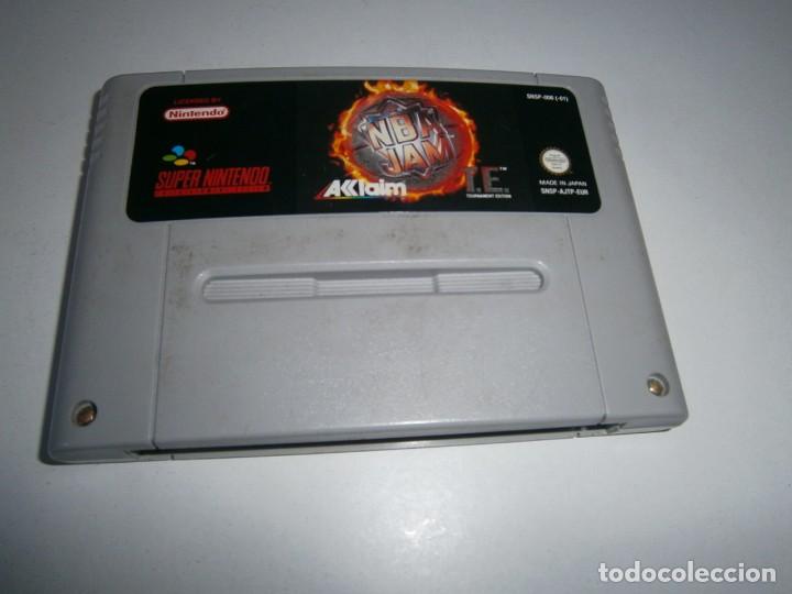 Jeux Vid&eacute;o et Consoles: NBA JAM TOURNAMENT EDITION SUPER NINTENDO SNES PAL EUR SOLO CARTUCHO
