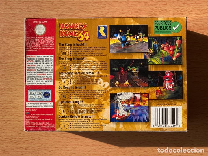 Videojuegos y Consolas: Donkey Kong 64 - Nintendo 64 - Foto 5 - 293507653
