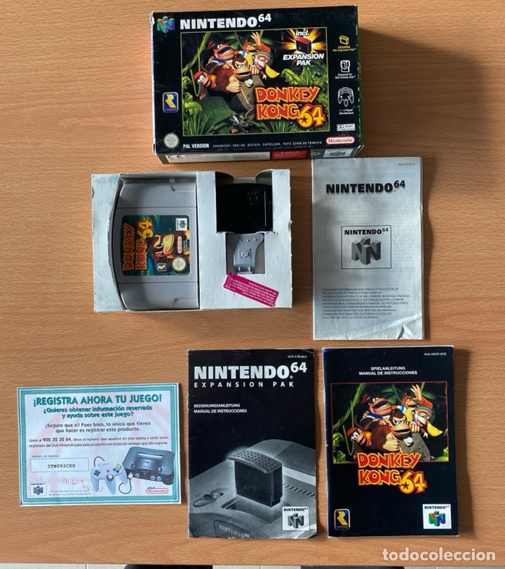 DONKEY KONG 64 - NINTENDO 64 (Juguetes - Videojuegos y Consolas - Nintendo - Nintendo 64)