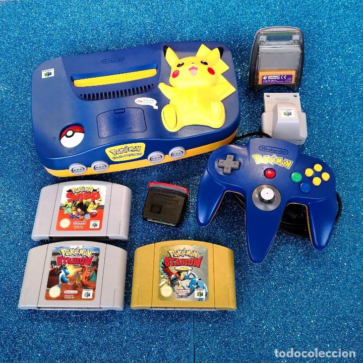 nintendo 64 pikachu juegos + Buy Video games and consoles Nintendo 64 on todocoleccion