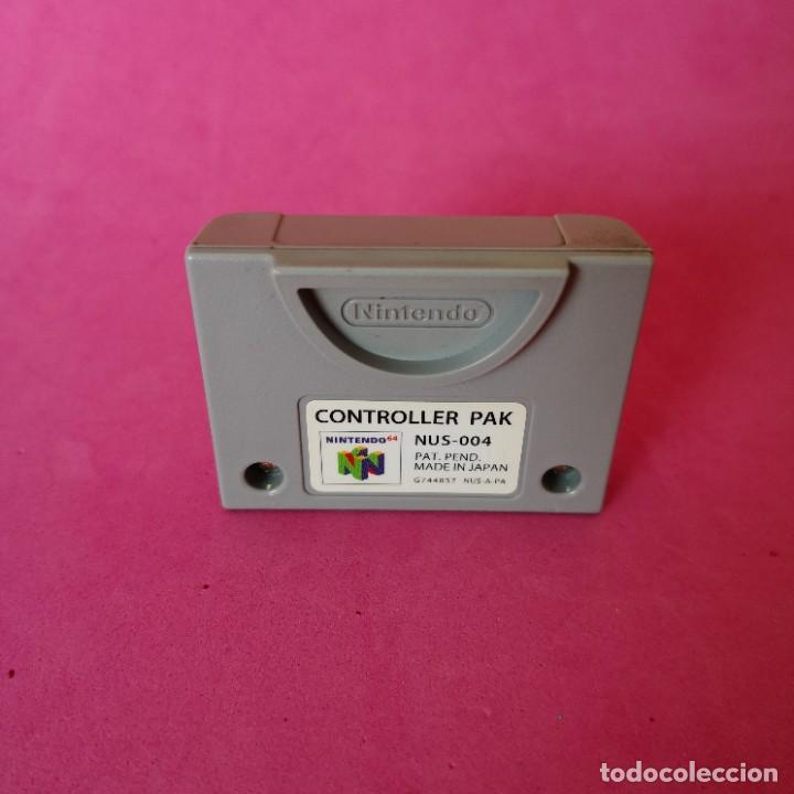 Videojuegos y consolas: CONTROLLER PAK Original Nintendo 64 - Foto 3