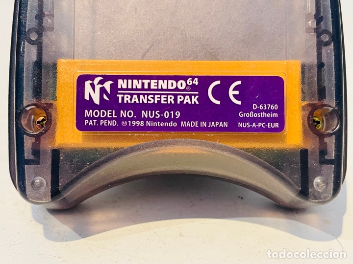 Videojuegos y consolas: Nintendo 64 Transfer Pak Game Boy - Foto 6