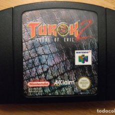 Videojuegos y Consolas: TUROK 2 SEEDS OF EVIL N64 PAL. Lote 327072418