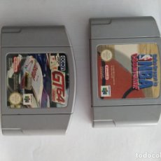 Videojuegos y Consolas: LOTE GT64 + NBA N64 NINTENDO 64 PAL-EUROPA , ORIGINAL 100%. Lote 347314638