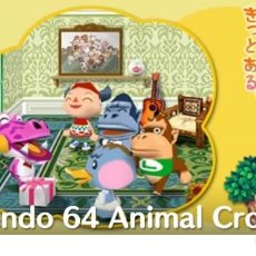 Videojuegos y Consolas: JUEGO CARTUCHO NINTENDO 64 - N64 JAPONESA - ANIMAL CROSSING N64 - NTSC-J. Lote 356931470