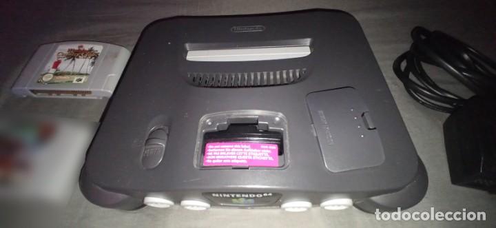 Videojuegos y consolas: Nintendo 64 + 1 MANDO + CABLES - Foto 5