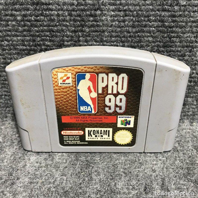 Videojuegos y consolas: NBA PRO 99 NINTENDO 64 - Foto 1