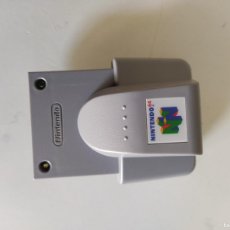 Videojuegos y Consolas: RUMBLE PAK N64 NINTENDO 64 ORIGINAL DE NINTENDO. Lote 401839784