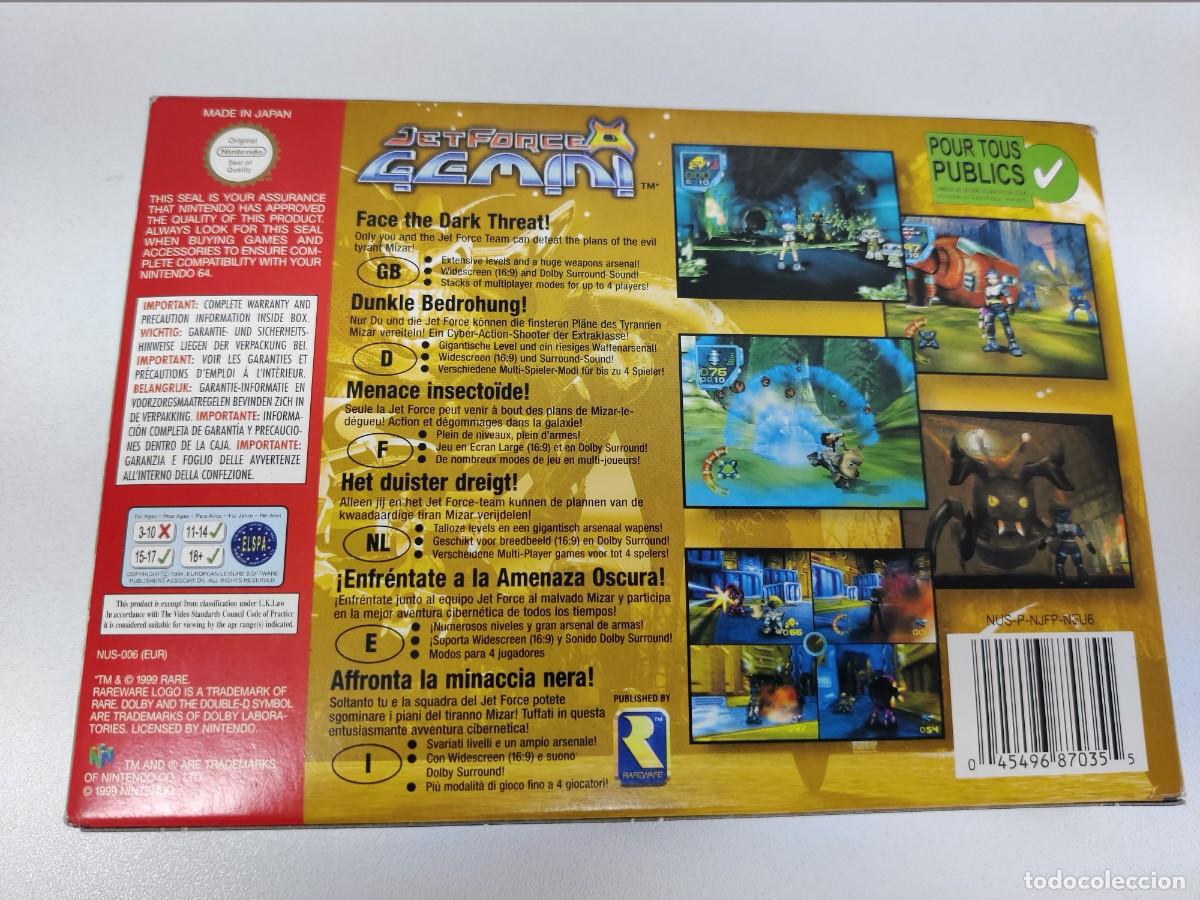 Videojuegos y consolas: JET FORCE GEMINI - Foto 2