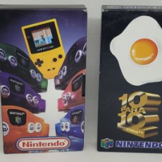 Videojuegos y Consolas: LOTE 2 CINTAS VHS NINTENDO 64. BUEN ESTADO. DIFICILES. AÑOS 90. GAME BOY. Lote 402062449