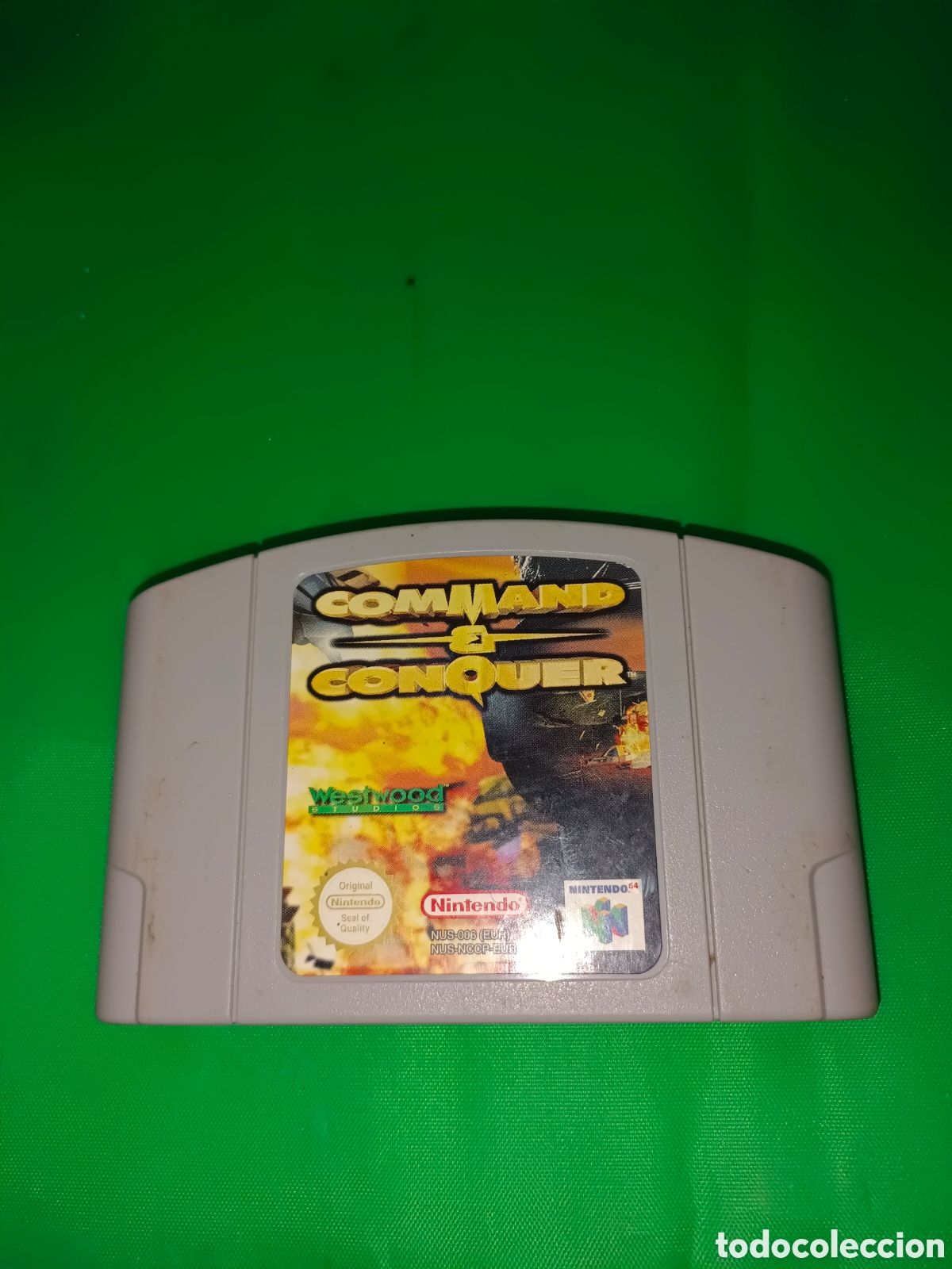 Videojuegos y consolas: Fant&aacute;stico video juego Nintendo 64 command &conquer - Foto 1