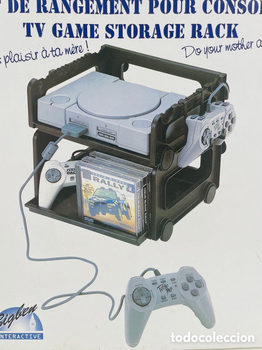Videojuegos y consolas: Storage Rack Nintendo 64 PlayStation - Foto 4