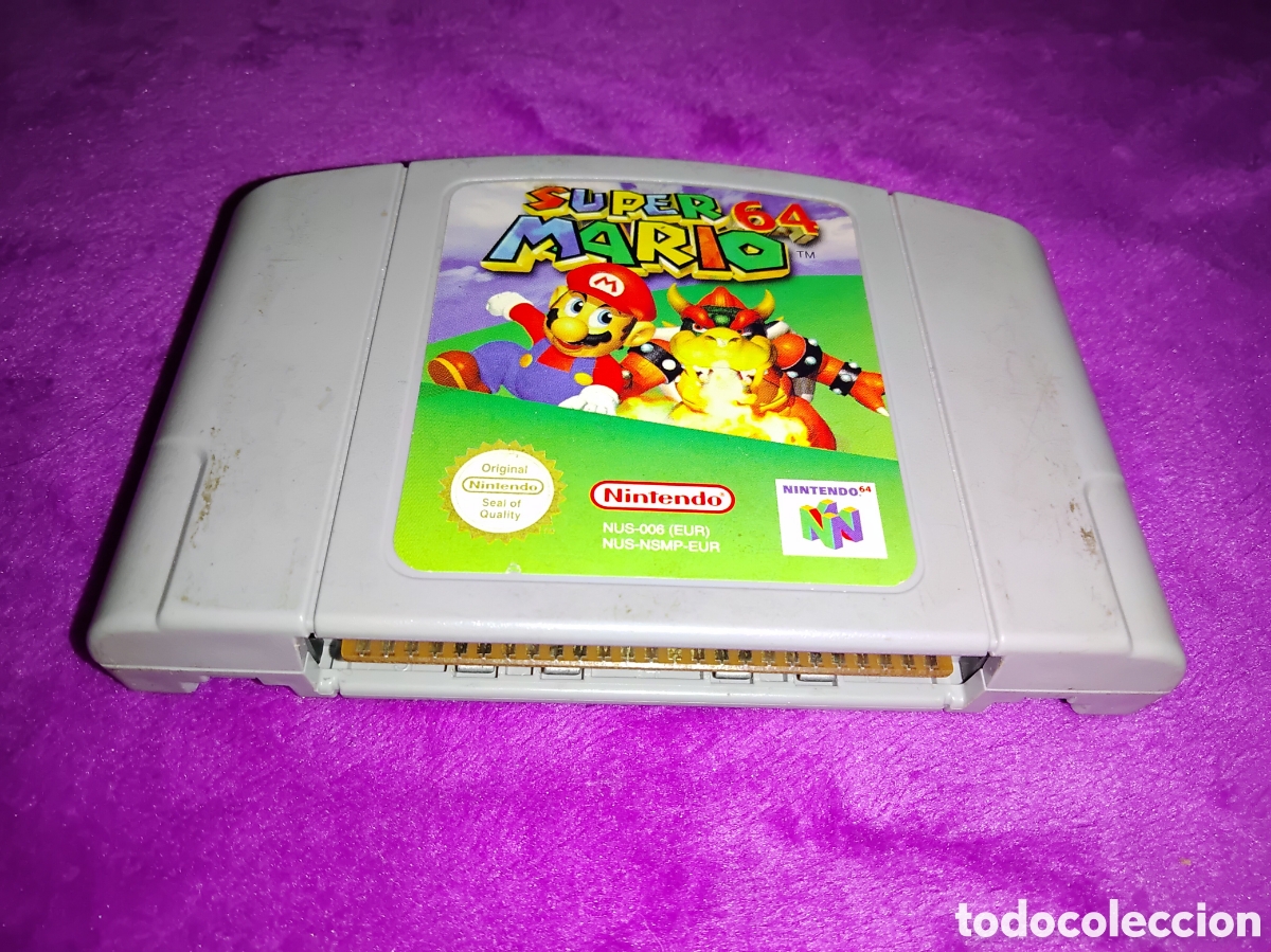 Videojuegos y consolas: SUPER MARIO 64 NINTENDO 64 (FUNCIONA PERFECTAMENTE) - Foto 1