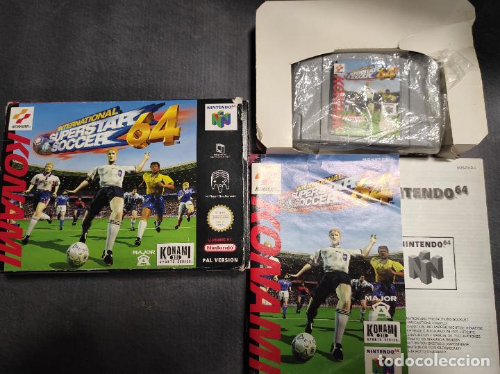 Nintendo 64 International Superstar Soccer 64 - PAL Version NUS-EUR Complete