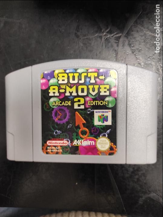 Videojuegos y consolas: Bust a Move 2 - Arcade edition - Nintendo 64 PAL - Foto 1