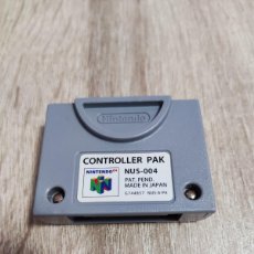 Videojuegos y Consolas: CONTROLLER PAK ORIGINAL DE NINTENDO 64 - PARA GUARDAR TUS PARTIDAS DE N64
