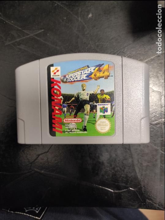 Jeu International Superstar Soccer 64 - Version PAL Pour Nintendo 64, Très Bon état, Sorti En 1997