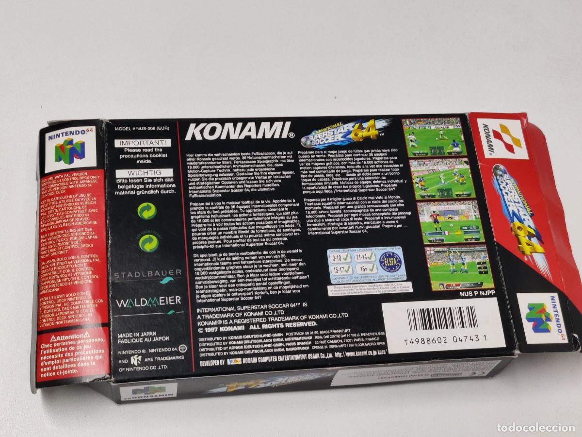 Videojuegos y consolas: INTERNATIONAL SUPERSTAR SOCCER 64 - Foto 2