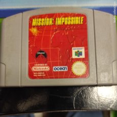 Videojuegos y Consolas: MISSION IMPOSSIBLE - MISION IMPOSIBLE NINTENDO 64 PAL ESP