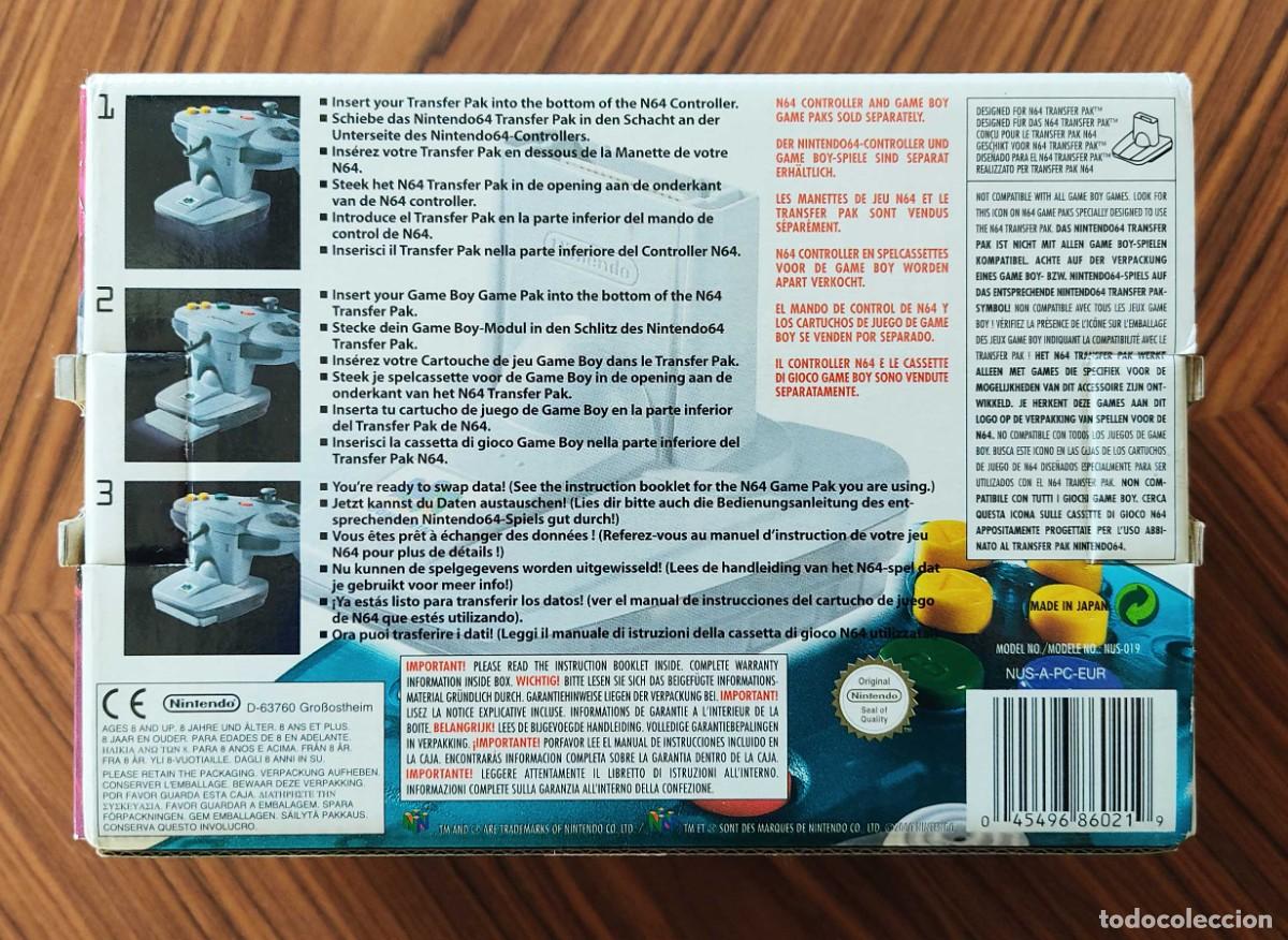 Videojuegos y consolas: Transfer Pak Nintendo 64 - Foto 11