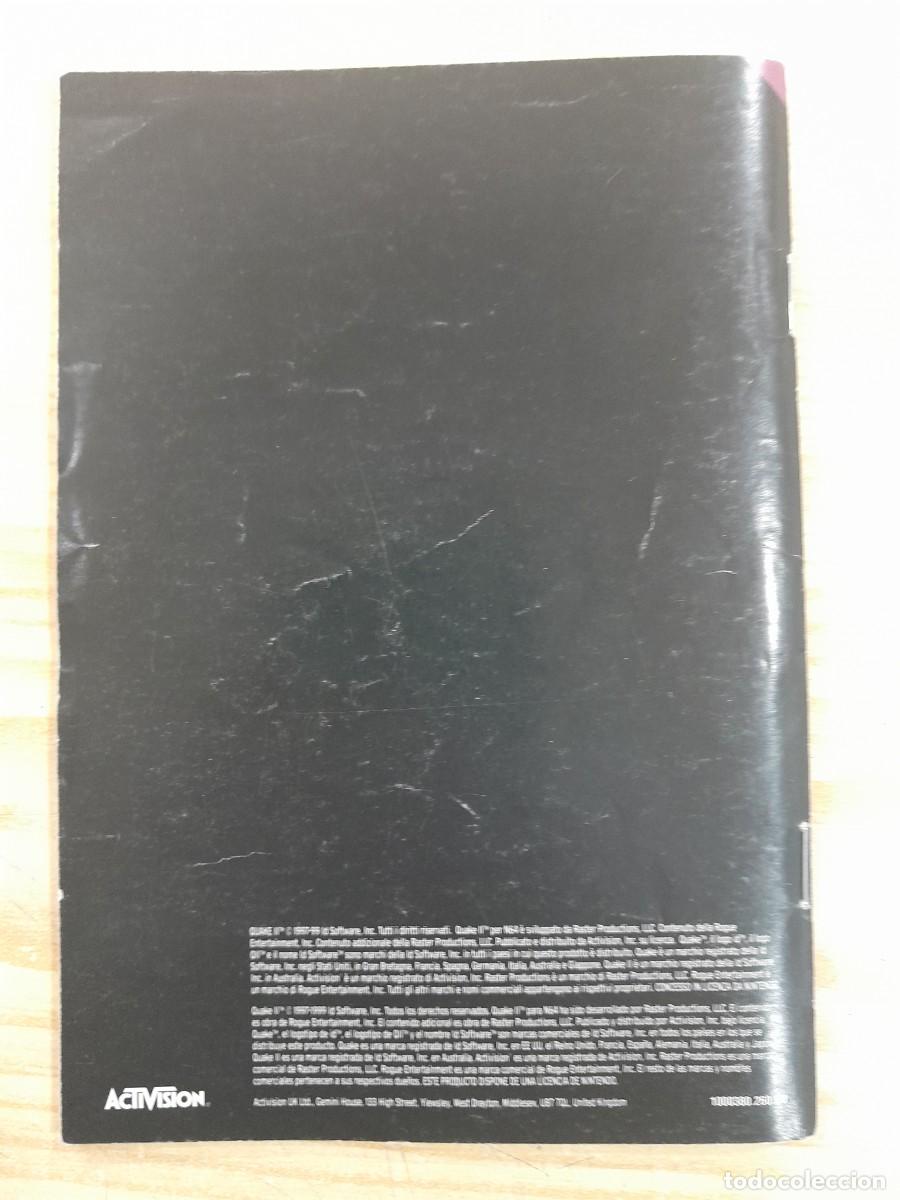 Videojuegos y consolas: NINTENDO 64 MANUAL QUAKE ii - Foto 2