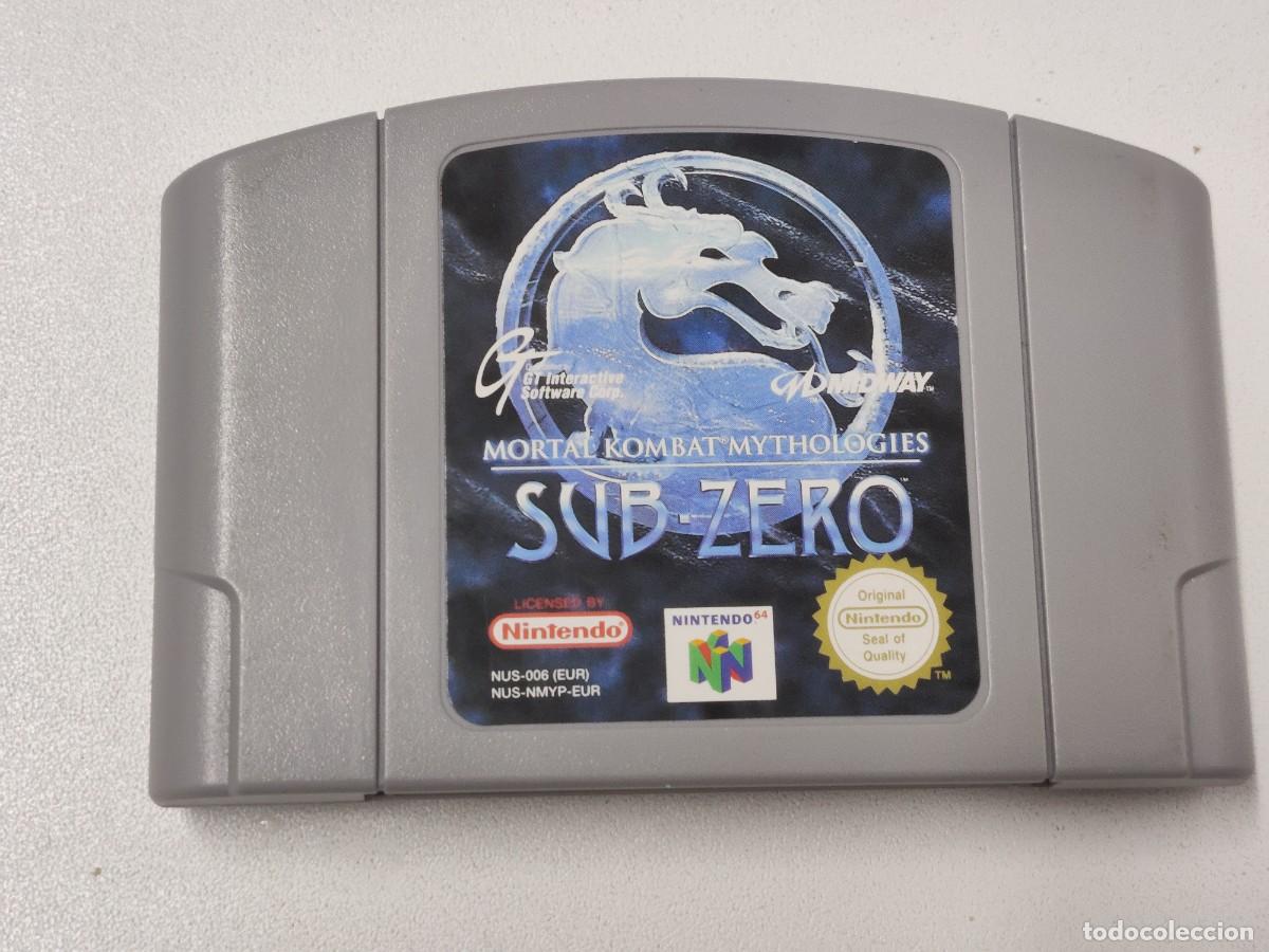 Videojuegos y consolas: MORTAL KOMBAT MYTHOLOGIES SUB-ZERO - Foto 1