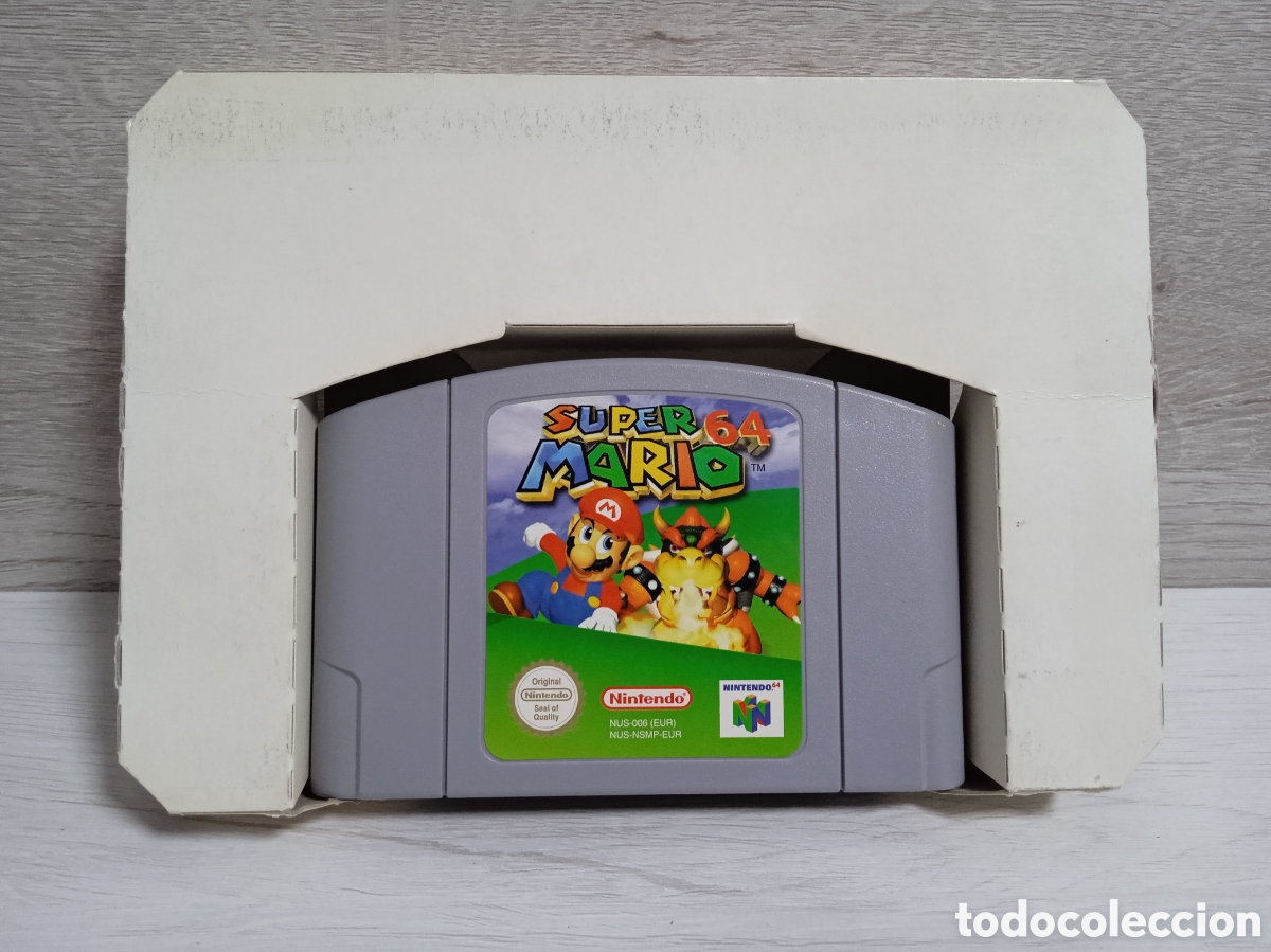 Videojuegos y consolas: SUPER MARIO 64 PAL VERSION COMPLETO - Foto 4