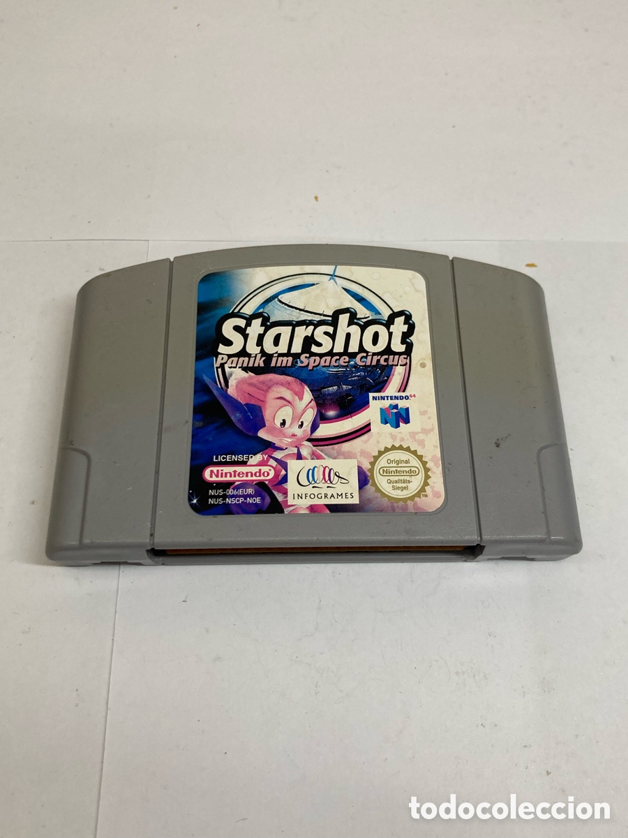 Videojuegos y consolas: Juego Nintendo 64 Stardshot /32 - Foto 1