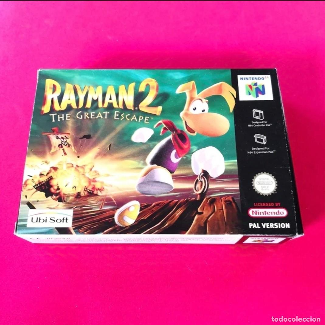 Videojuegos y consolas: Rayman 2 completo caja Nintendo 64 - Foto 3