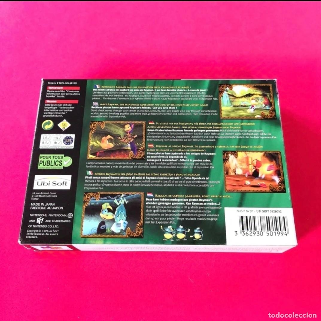 Videojuegos y consolas: Rayman 2 completo caja Nintendo 64 - Foto 4