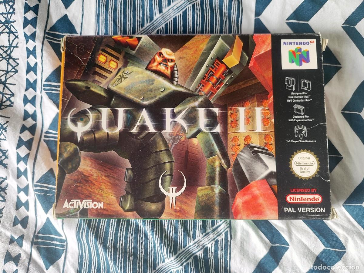 Videojuegos y consolas: Quake II - N64 - Completo - Foto 1