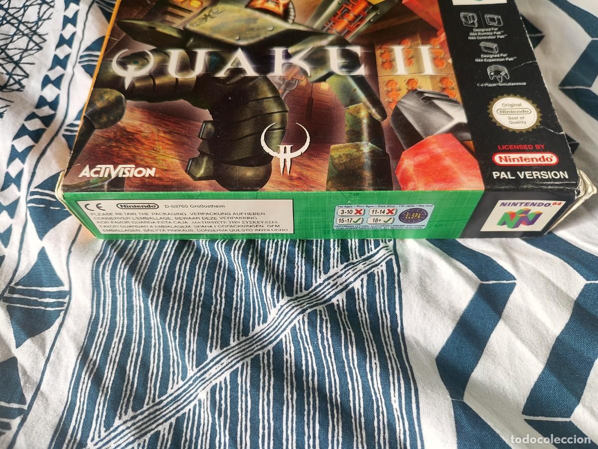 Videojuegos y consolas: Quake II - N64 - Completo - Foto 2