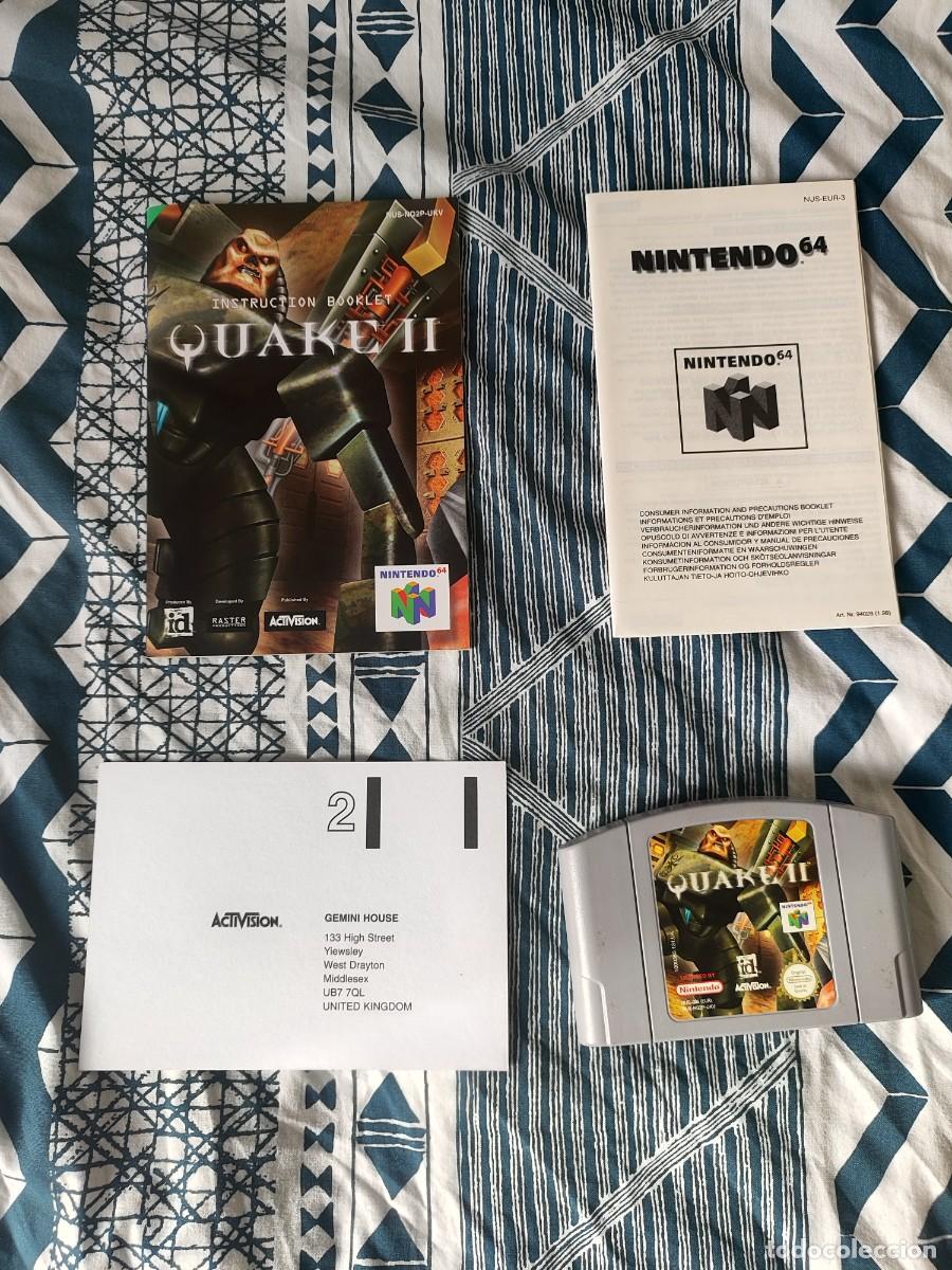 Videojuegos y consolas: Quake II - N64 - Completo - Foto 13