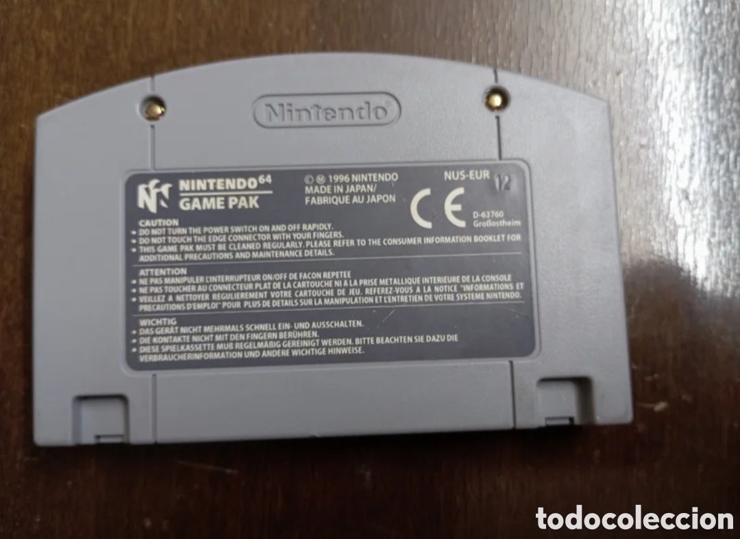 Videojuegos y consolas: Nintendo 64 Superstar Soccer - Foto 2